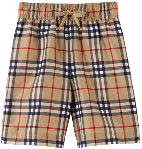 burberry toddler swim shorts|Burberry big check swim shorts.